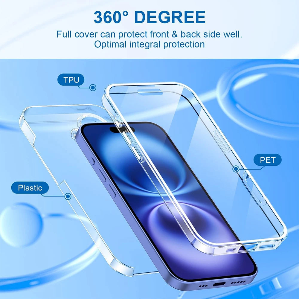 360° Full Body Cover Case iPhone