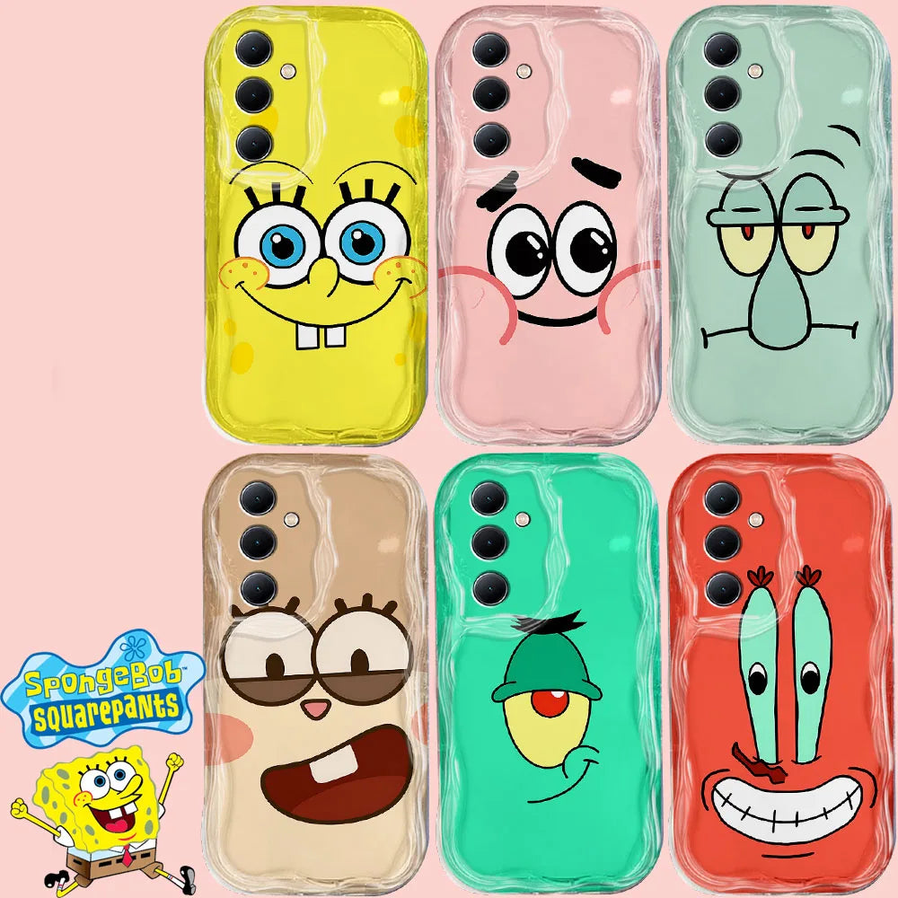 Coque de Téléphone S-SpongeBobs pour Samsung Galaxy