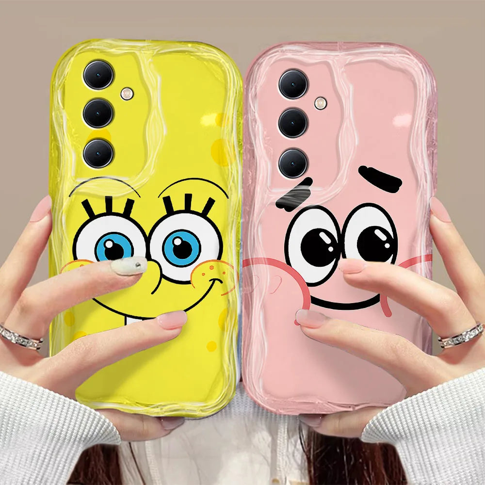 Coque de Téléphone S-SpongeBobs pour Samsung Galaxy