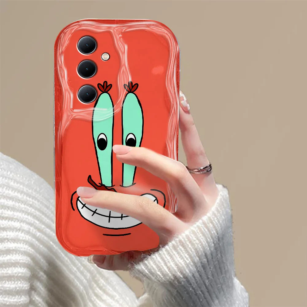 Coque de Téléphone S-SpongeBobs pour Samsung Galaxy