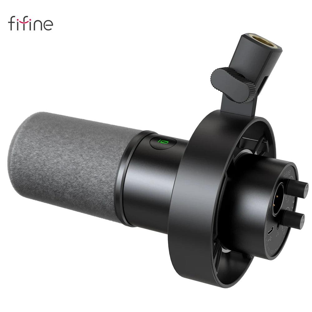 FIFINE USB/XLR Dynamic Microphone for PC or Sound Card Recording - PhoneZone