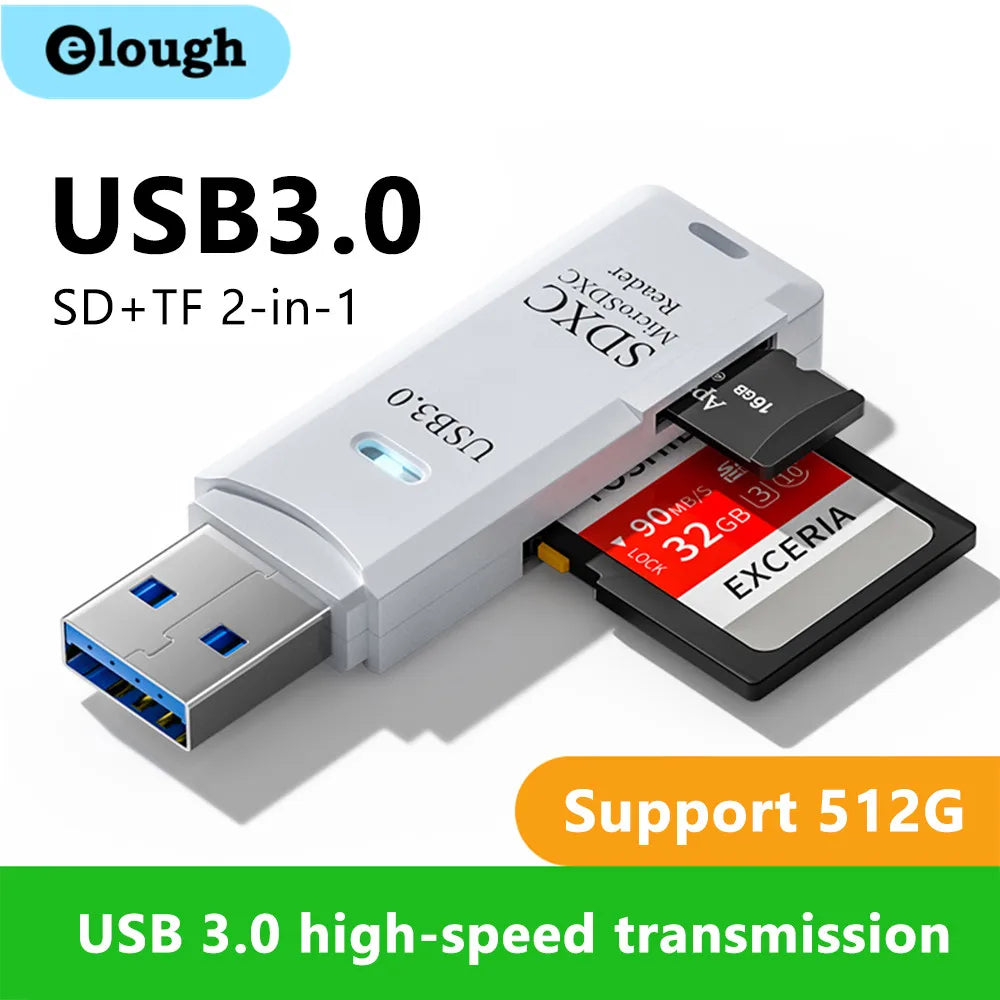 2-in-1-USB-3.0-Kartenleser